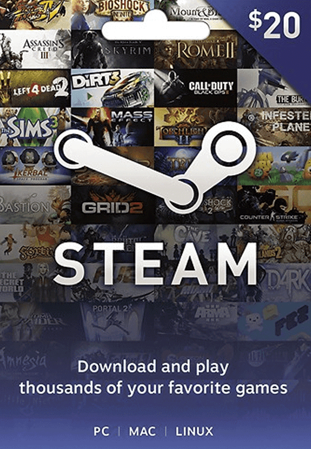 Free Steam Gift Card Codes $20